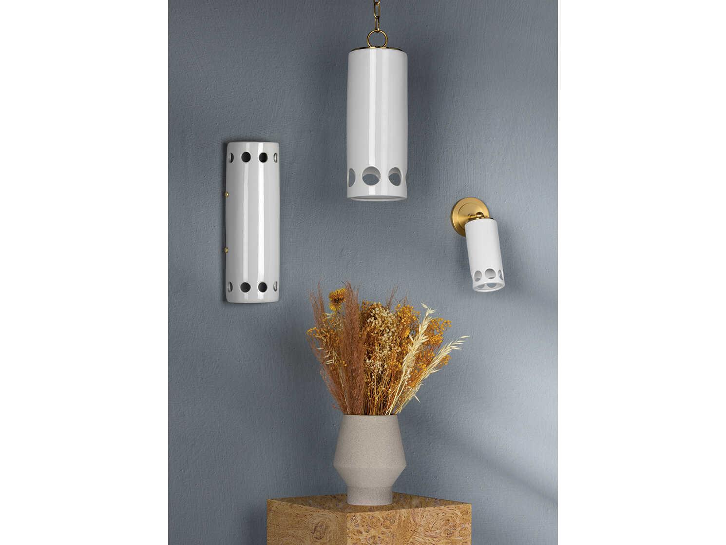 Mitzi Jean 1-Light Aged Brass Wall Sconce