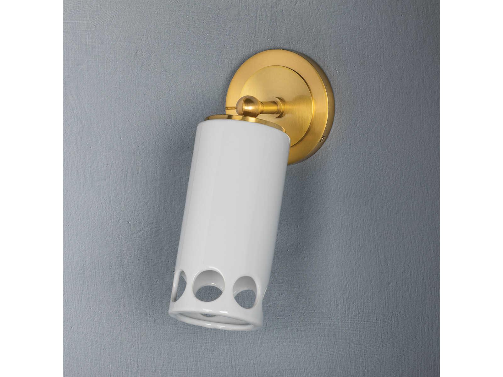 Mitzi Jean 1-Light Aged Brass Wall Sconce