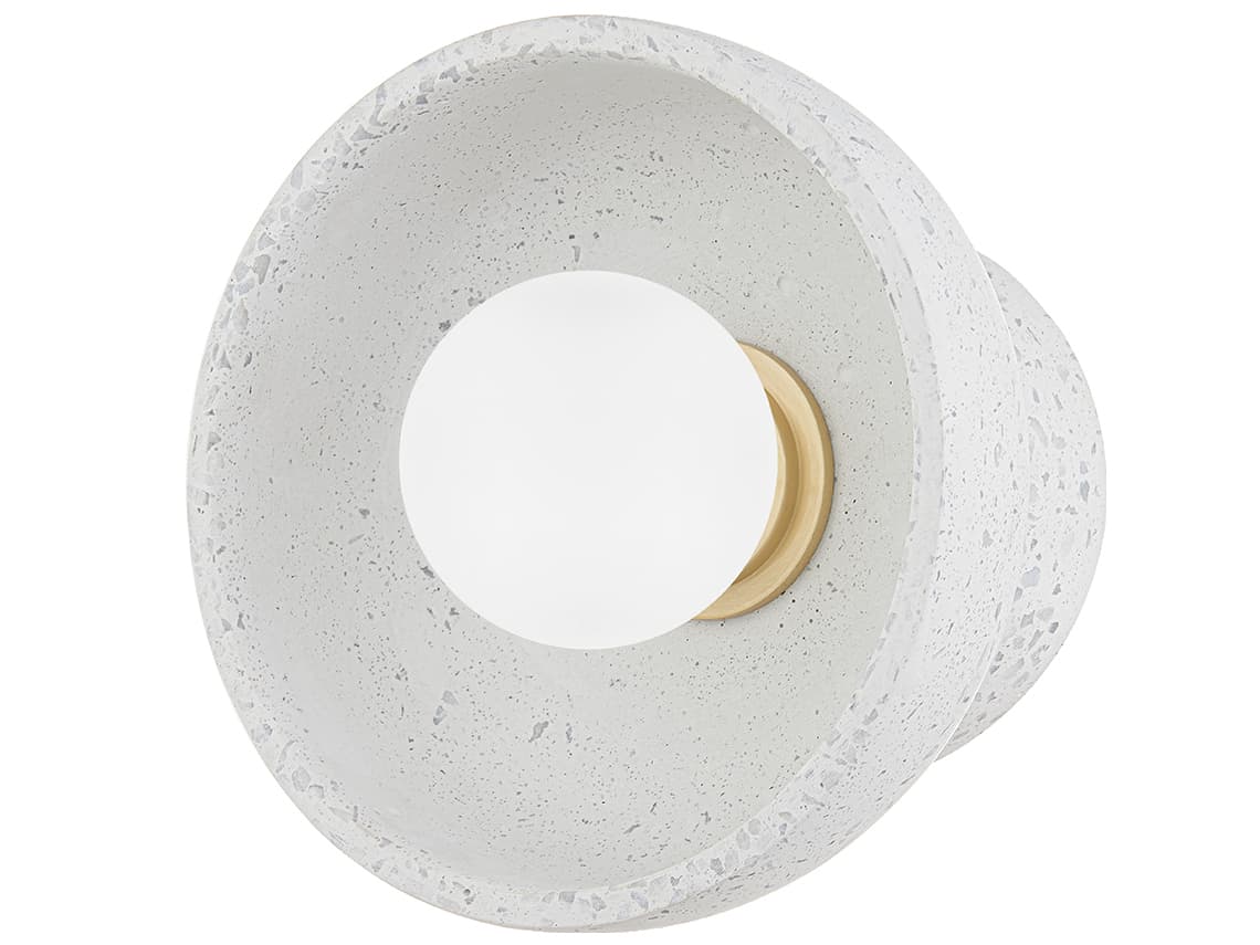 Mitzi Margaret 1-Light Aged Brass Wall Sconce