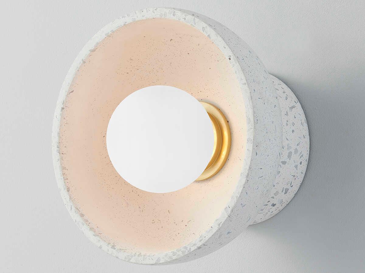 Mitzi Margaret 1-Light Aged Brass Wall Sconce