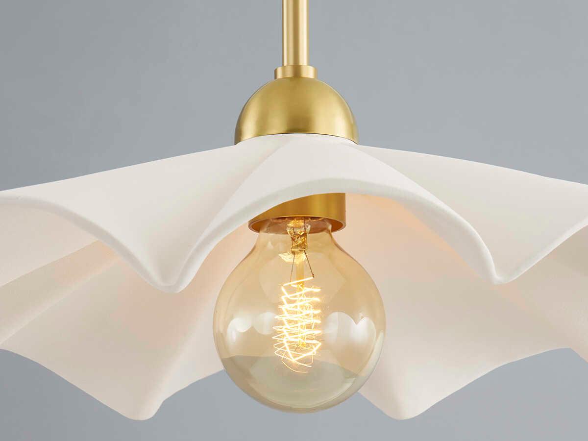 Mitzi Maisie 1-Light Aged Brass Pendant