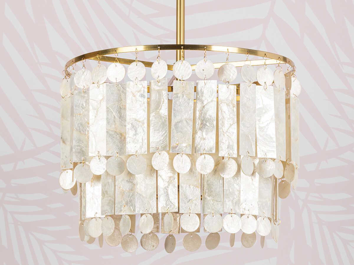 Mitzi Melisa 3-Light Aged Brass Candelabra Tiered Chandelier