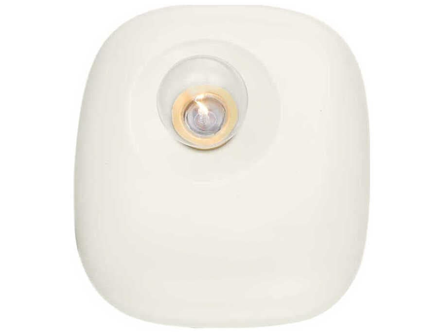 Mitzi Colleen 1-Light Aged Brass Satin Ivory Wall Sconce