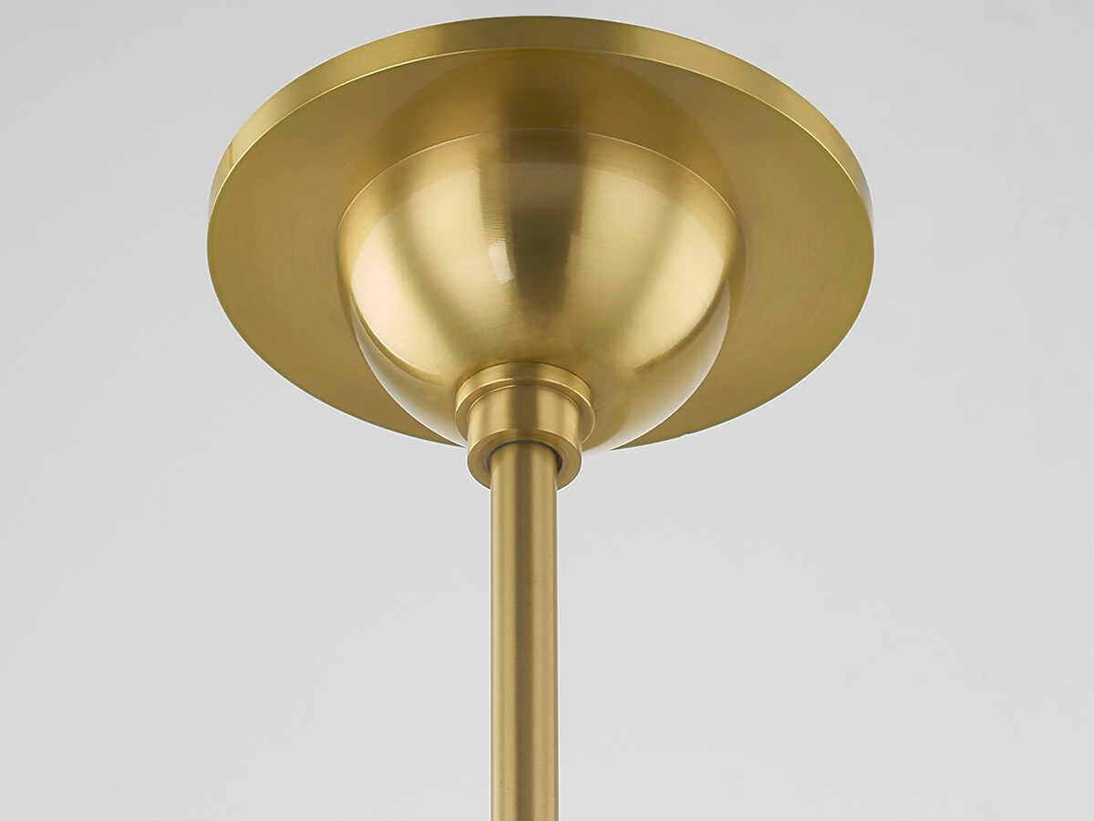 Mitzi Genesis 9-Light Aged Brass Crystal Sputnik Pendant