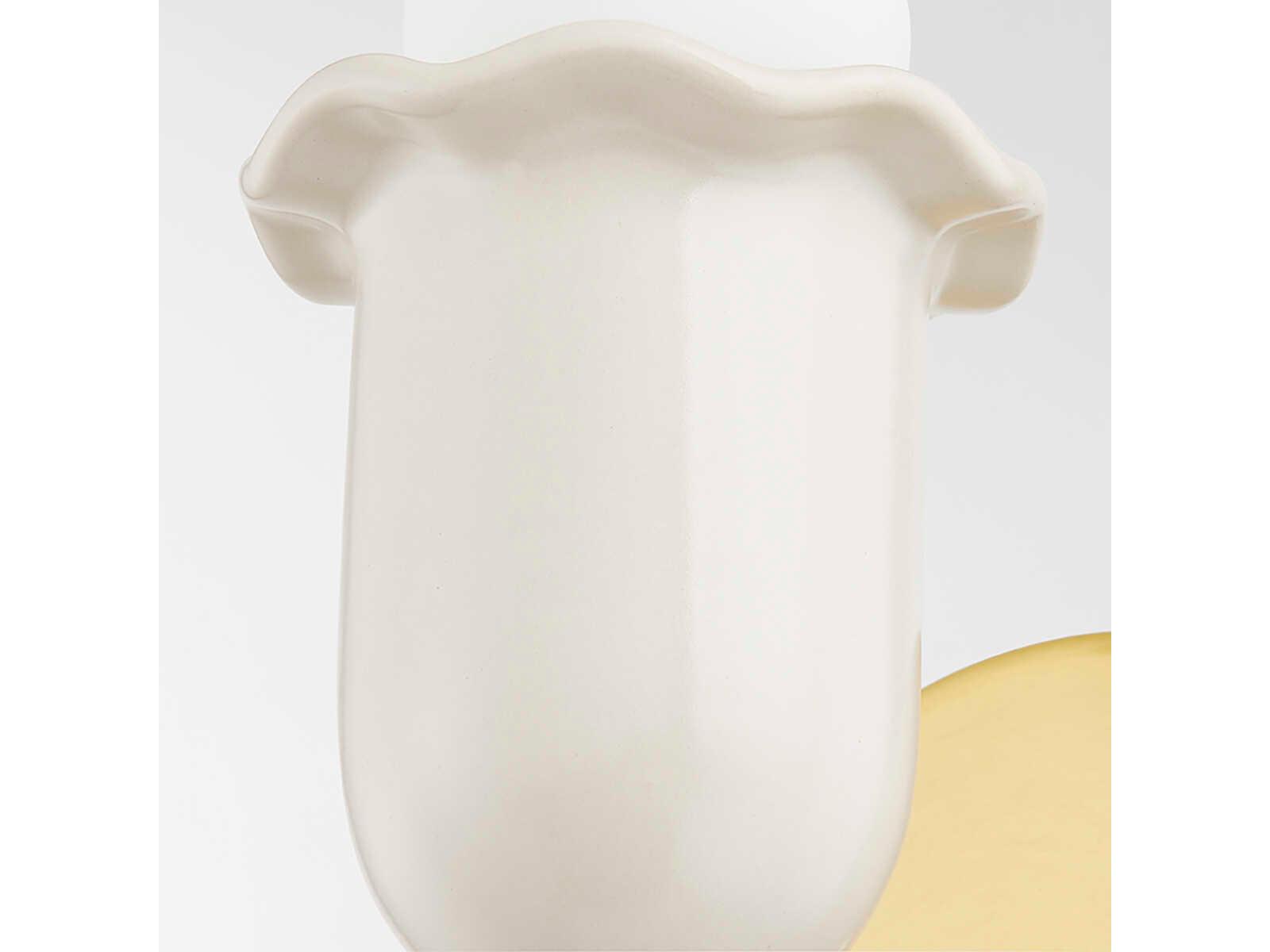 Mitzi Delilah 1-Light Aged Brass Wall Sconce