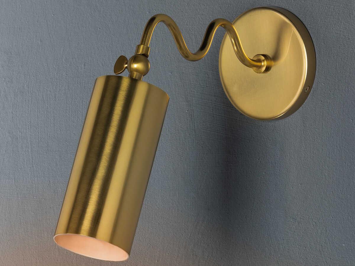 Mitzi Bea 1-Light Aged Brass Wall Sconce