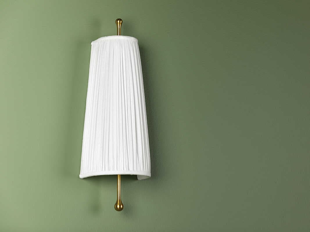 Mitzi Adeline 1-Light Aged Brass Wall Sconce