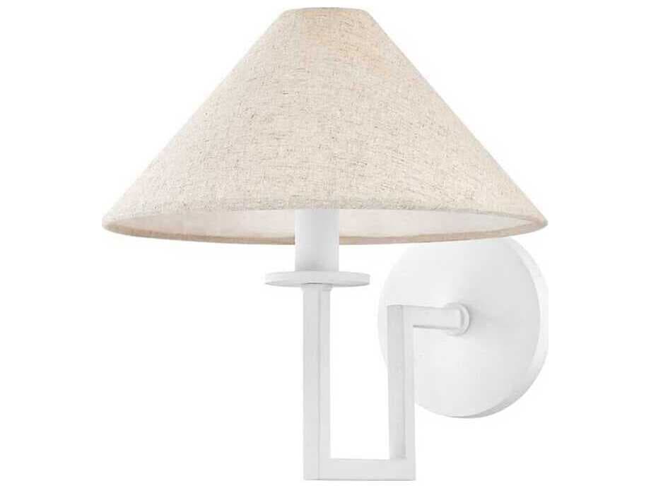 Mitzi Gladwyne 1-Light Textured White Wall Sconce