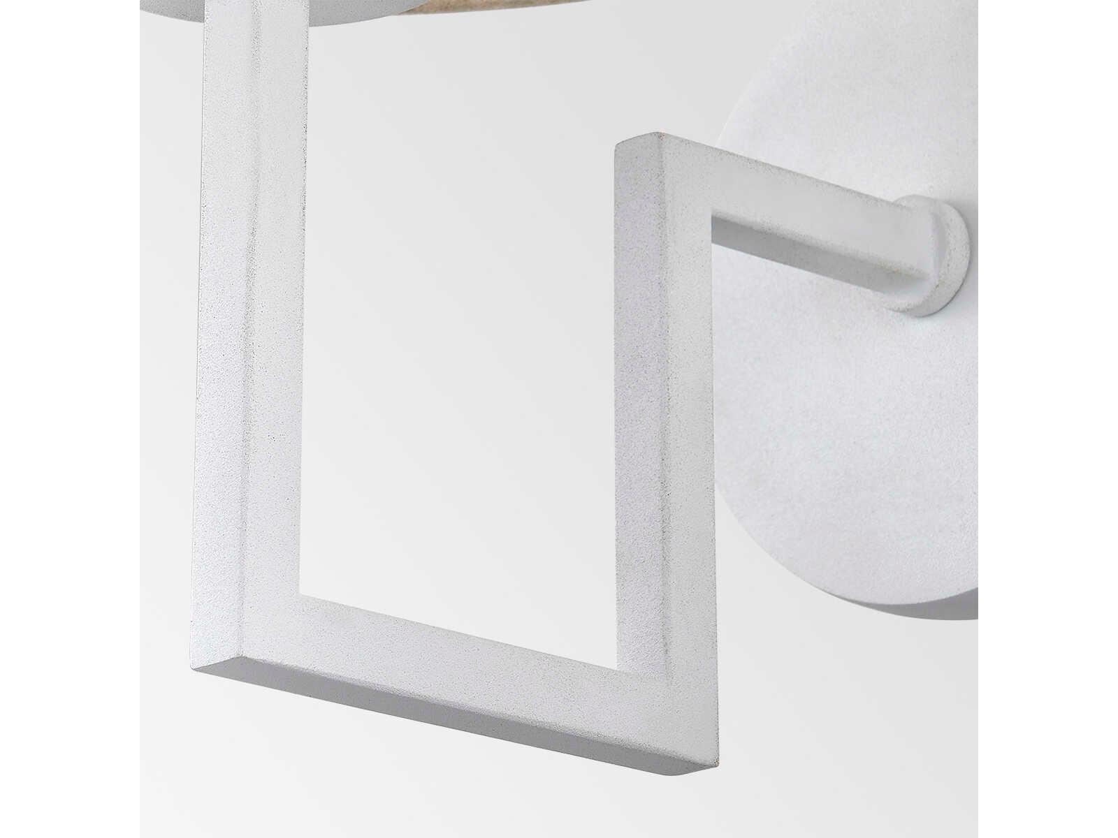Mitzi Gladwyne 1-Light Textured White Wall Sconce