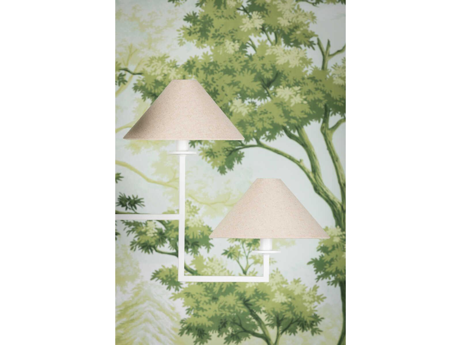 Mitzi Gladwyne 6-Light Textured White Candelabra Empire Chandelier