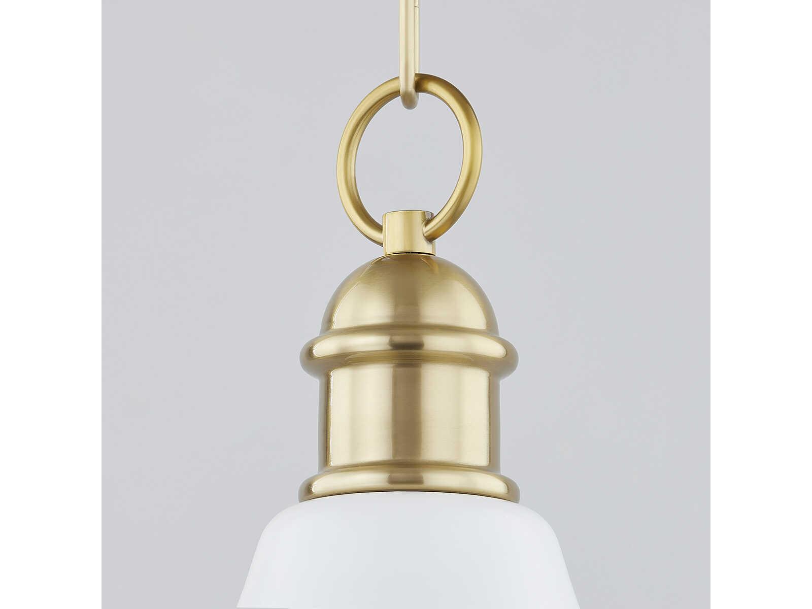 Mitzi Fenimore 1-Light Aged Brass Mini Pendant