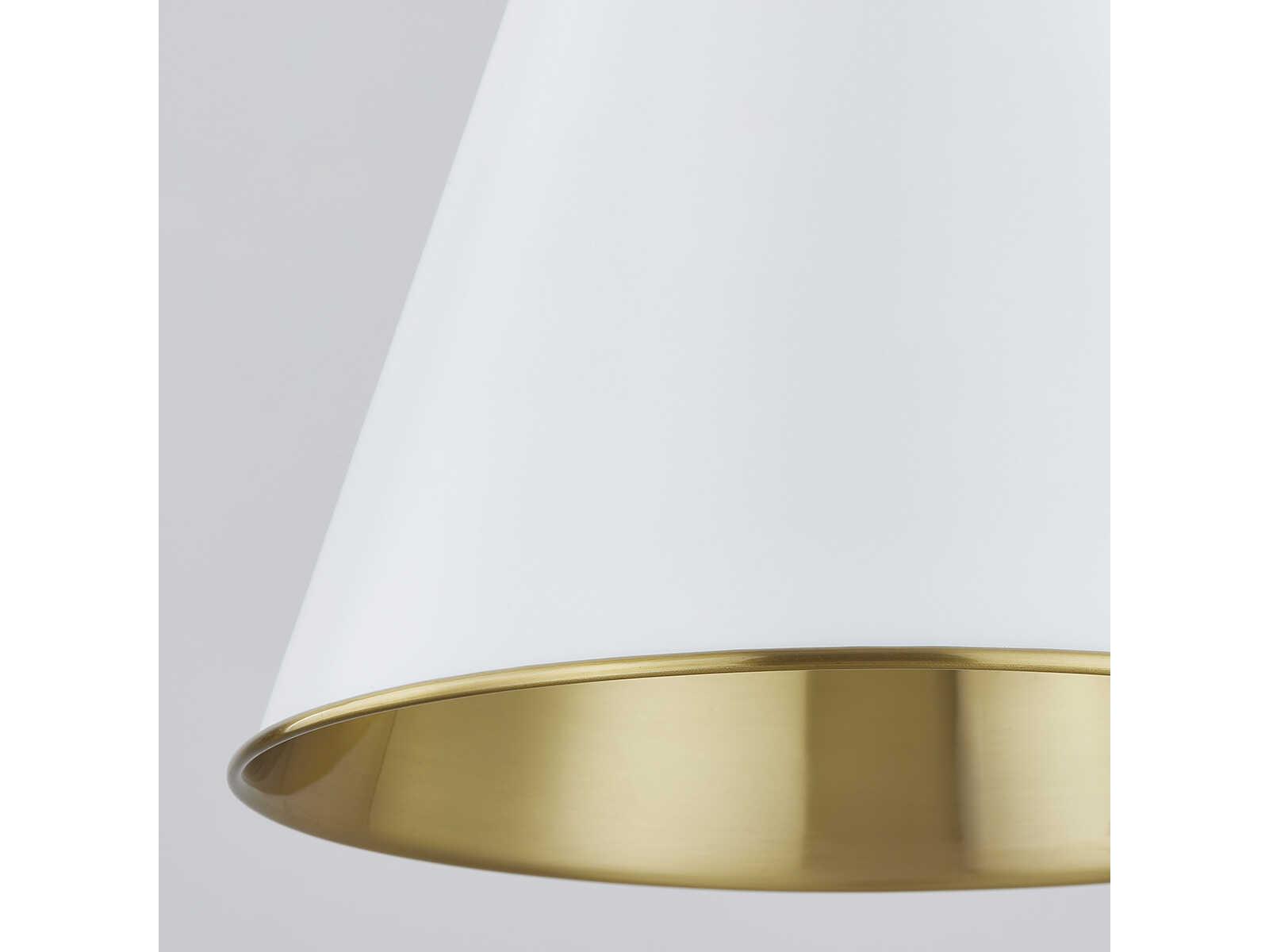 Mitzi Fenimore 1-Light Aged Brass Mini Pendant