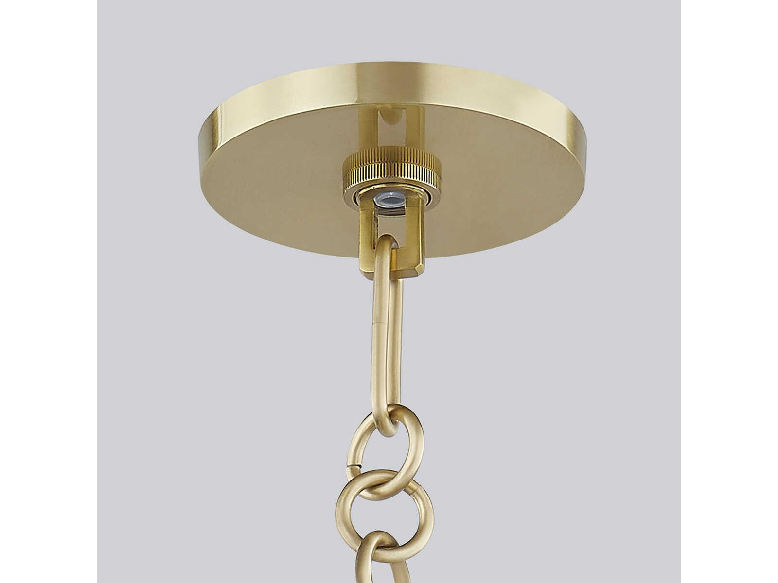 Mitzi Fenimore 1-Light Aged Brass Mini Pendant