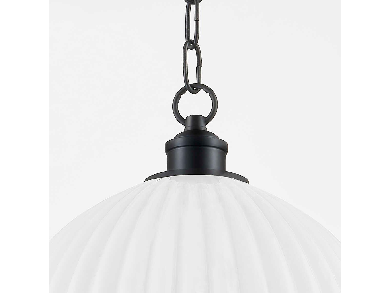 Mitzi Hillary 1-Light Old Bronze Glass Dome Pendant