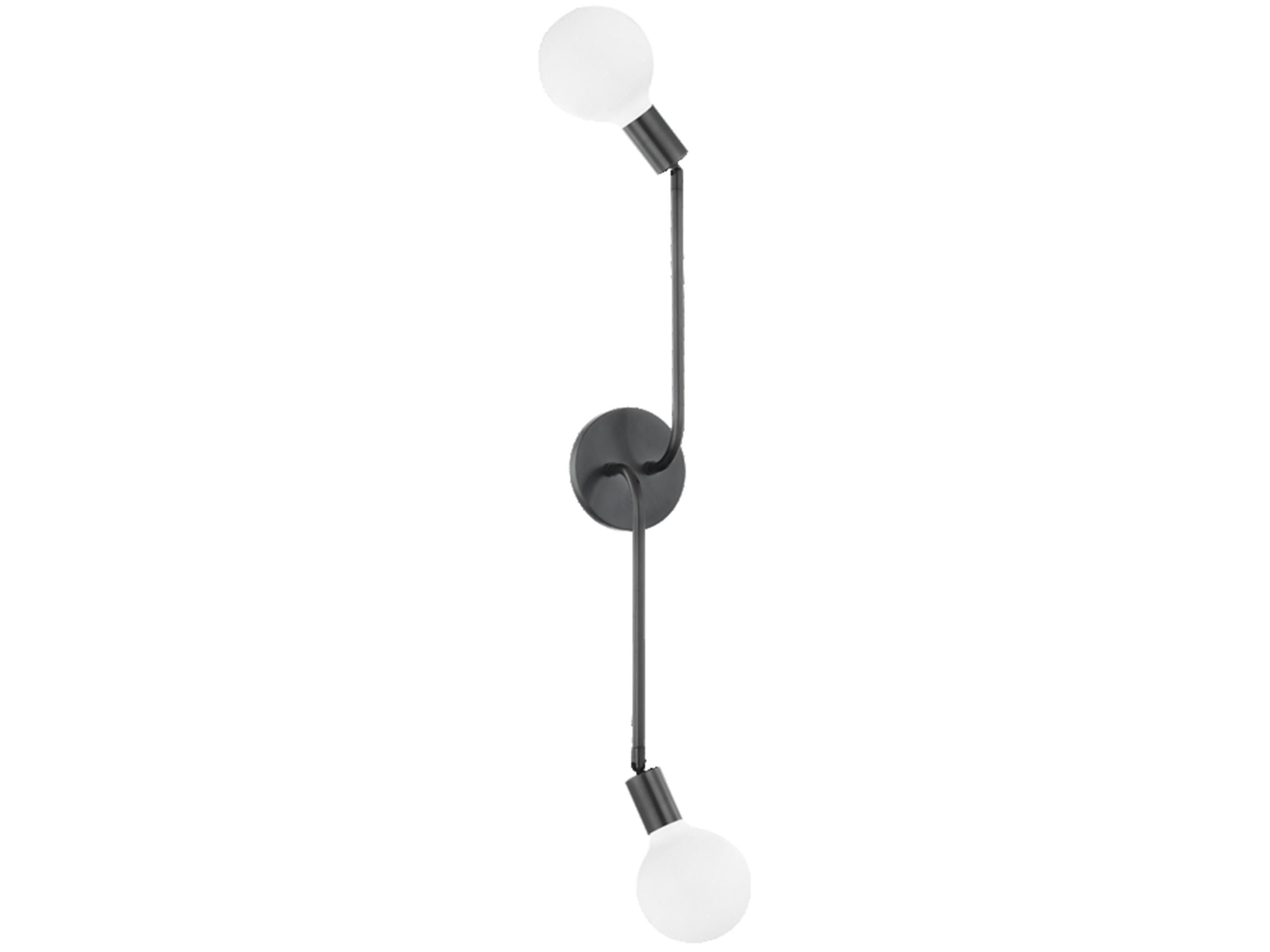 Mitzi Blakely 2-Light Old Bronze Black Wall Sconce