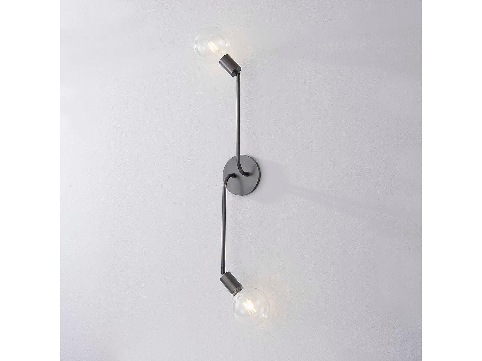 Mitzi Blakely 2-Light Old Bronze Black Wall Sconce