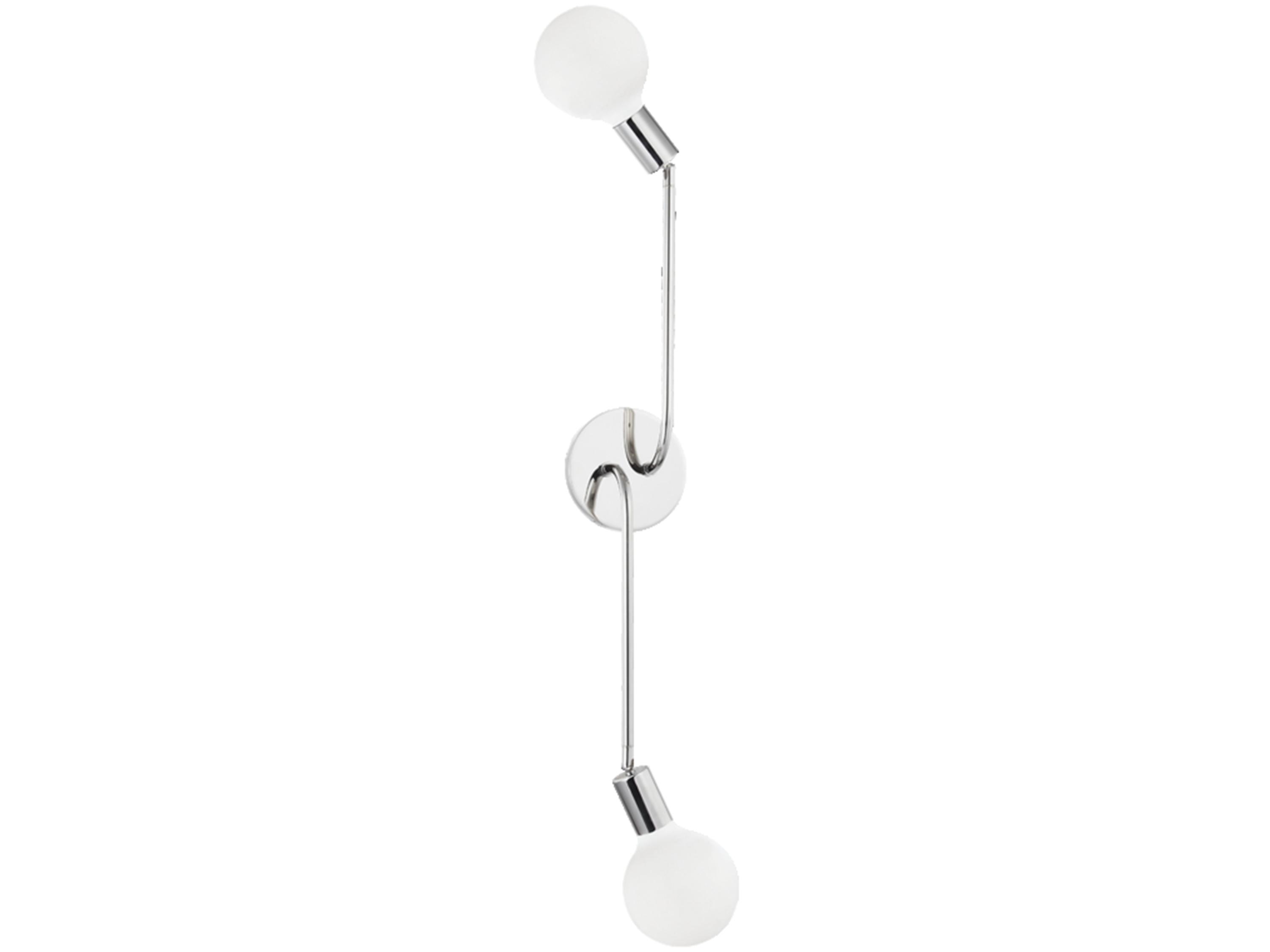 Mitzi Blakely 2-Light Polished Nickel Wall Sconce