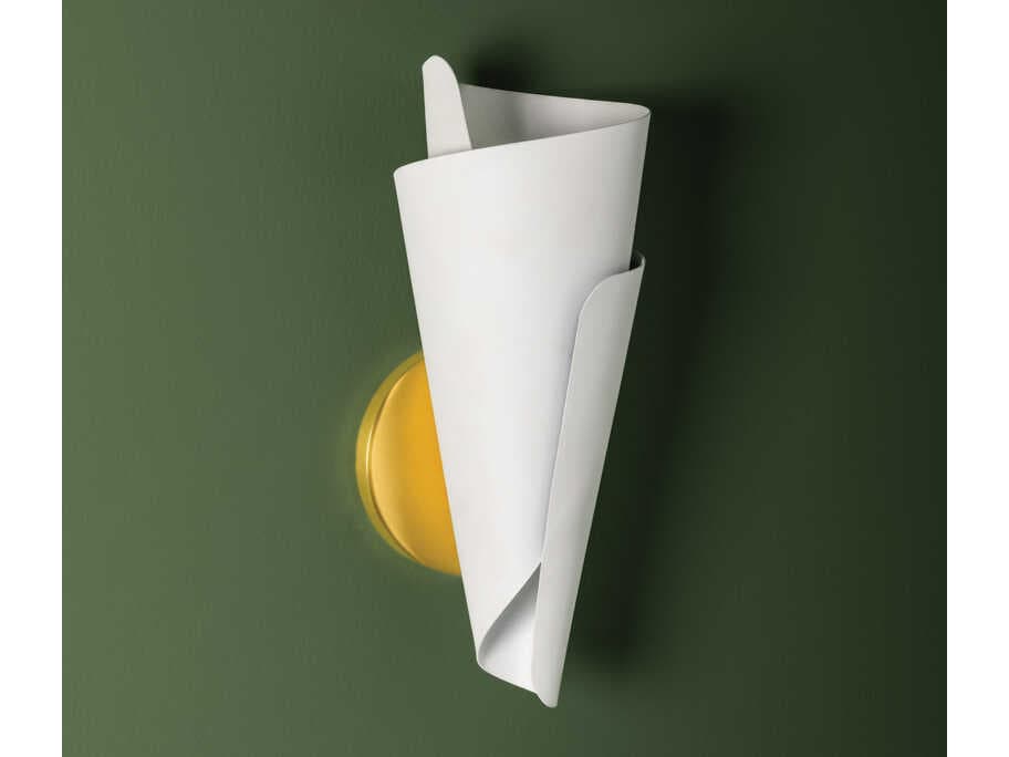 Mitzi Davina 1-Light Aged Brass Wall Sconce