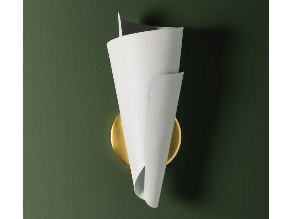 Mitzi Davina 1-Light Aged Brass Wall Sconce