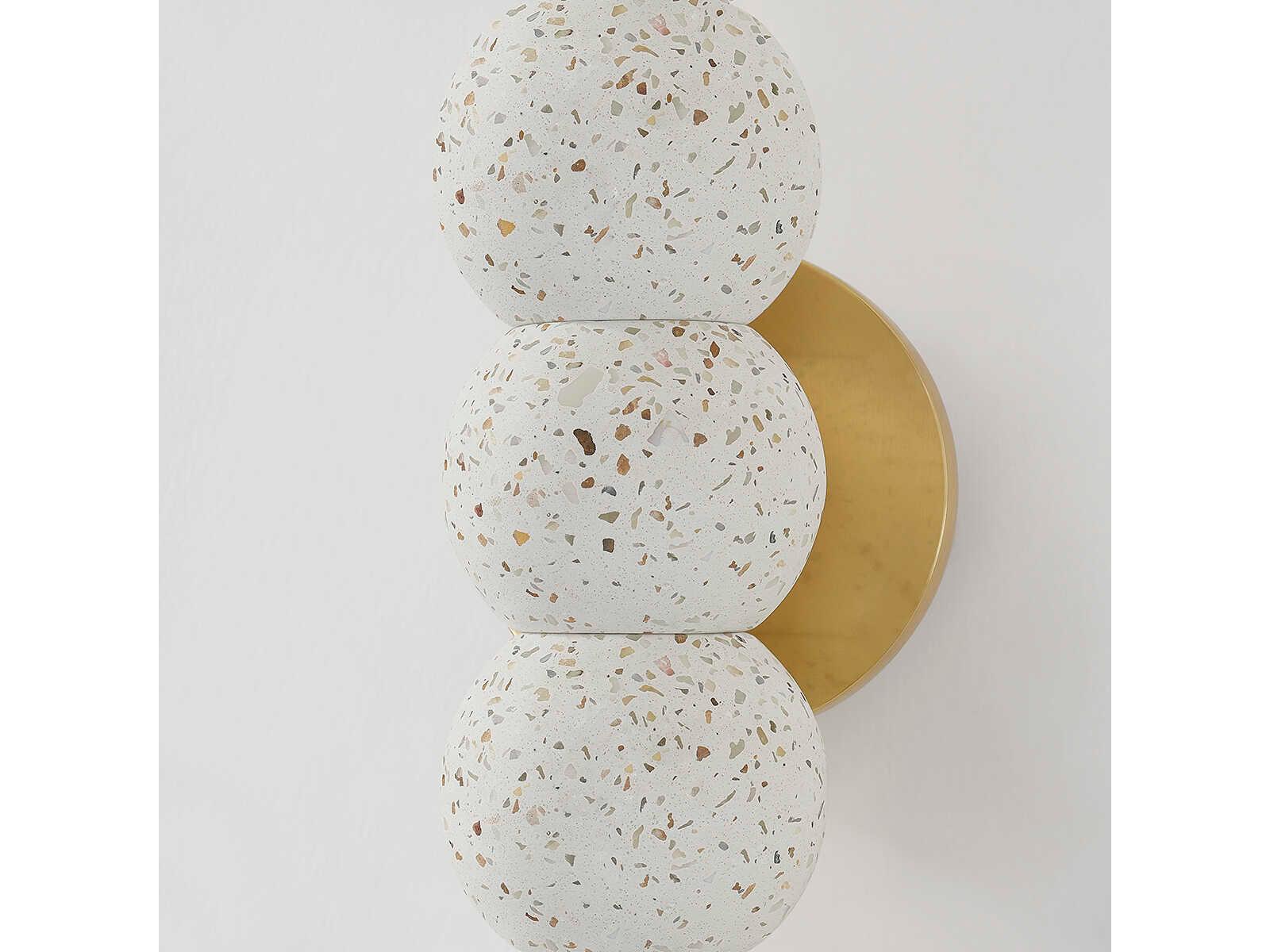 Mitzi Paola 2-Light Aged Brass Wall Sconce