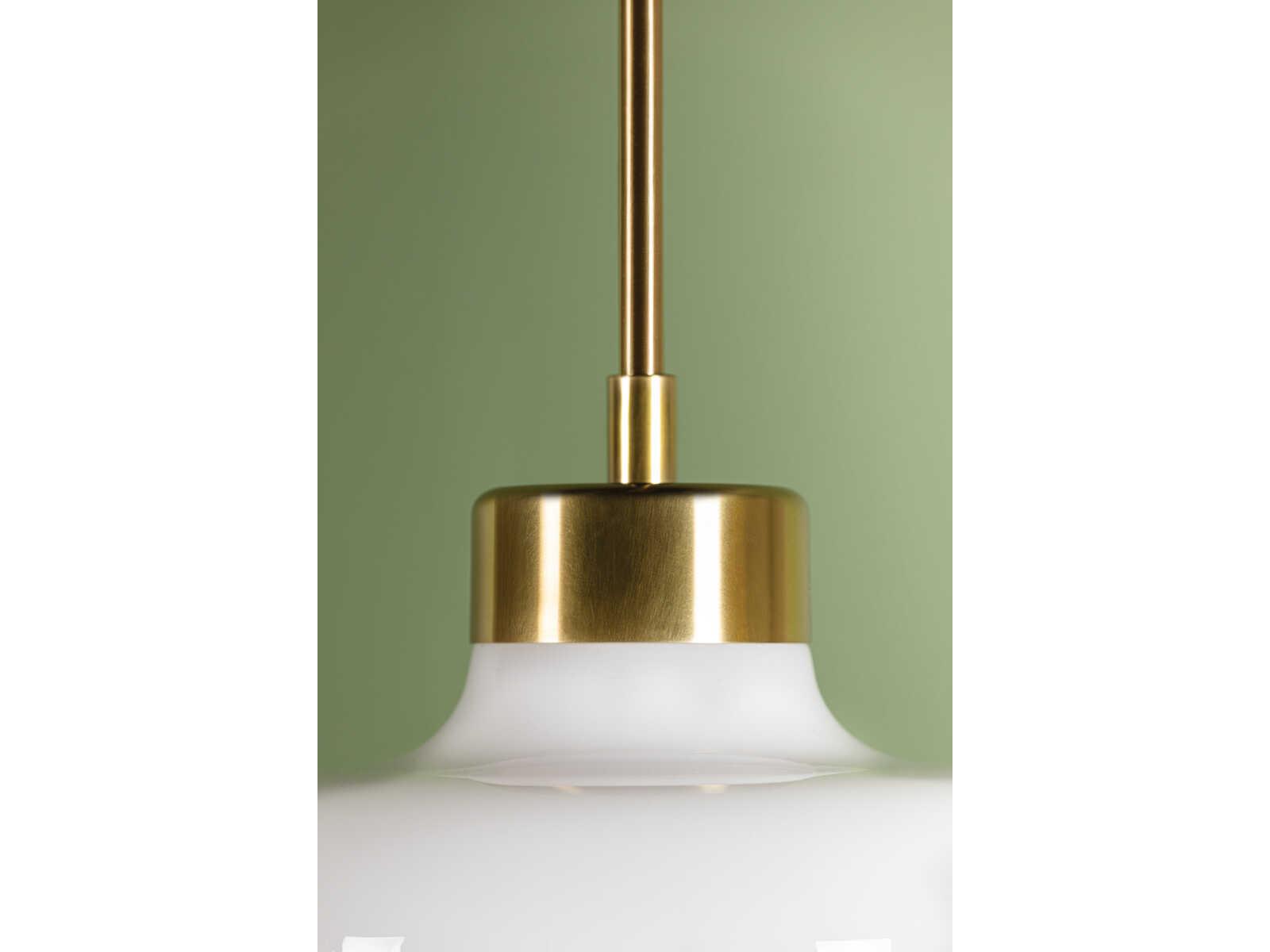 Mitzi Eliana 1-Light Aged Brass Pendant