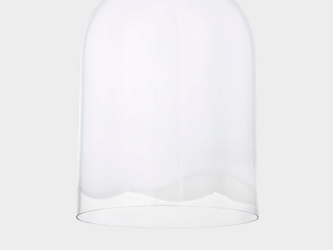 Mitzi Lennon 1-Light Aged Brass Glass Pendant