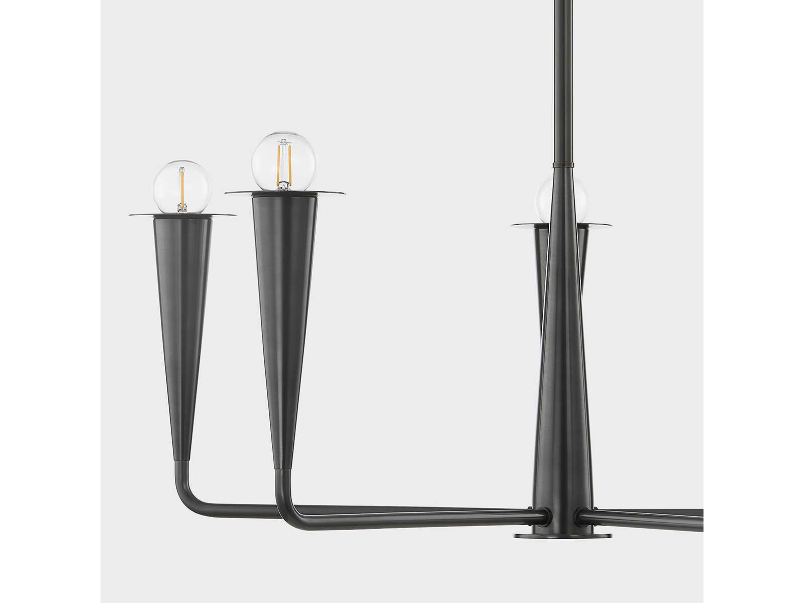 Mitzi Danna 5-Light Old Bronze Candelabra Chandelier