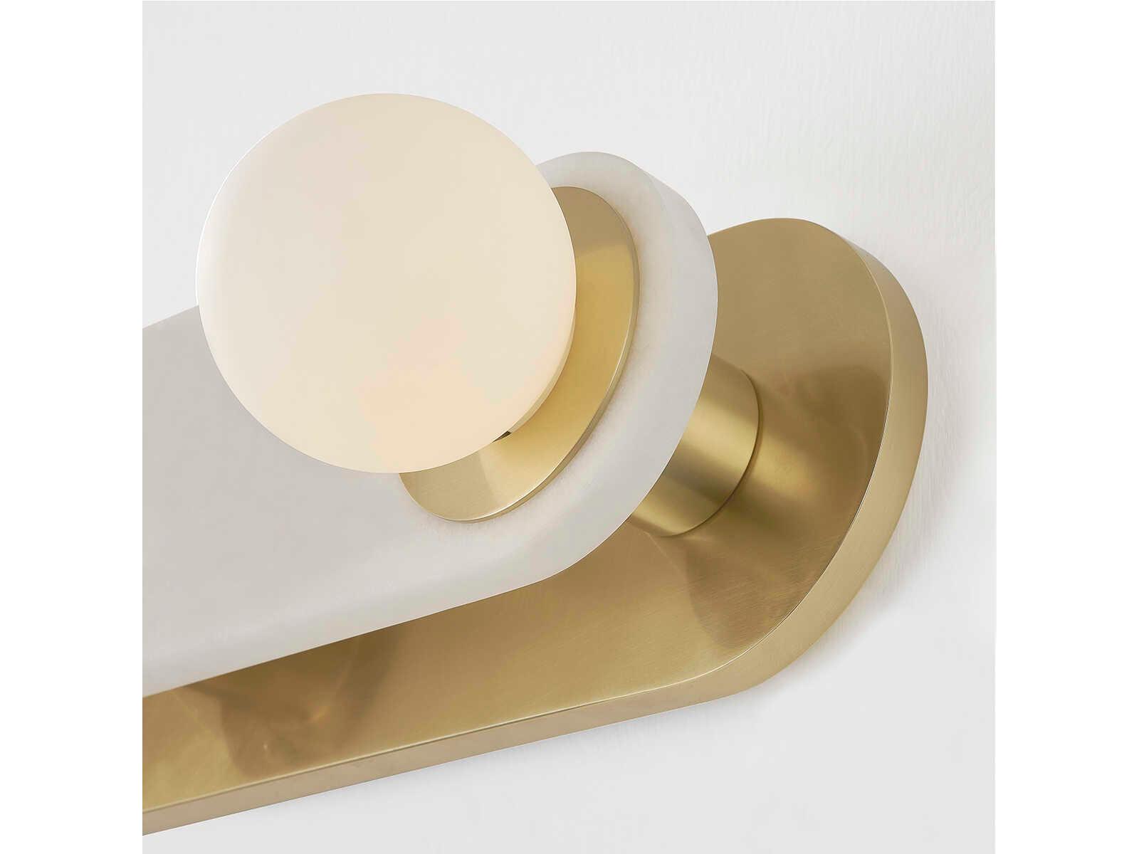 Mitzi Zora 3-Light Aged Brass Vanity Light