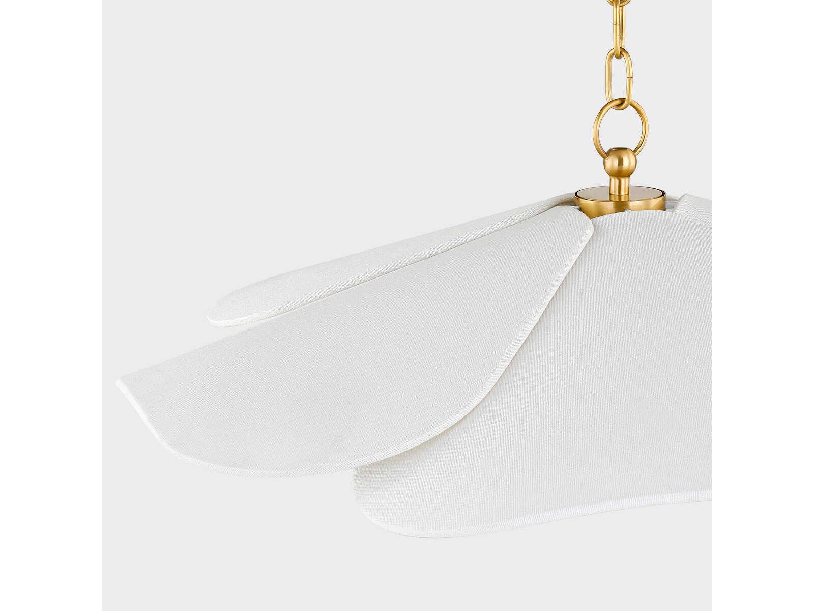 Mitzi Madeline 1-Light Aged Brass LED Pendant