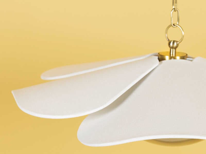 Mitzi Madeline 1-Light Aged Brass LED Pendant