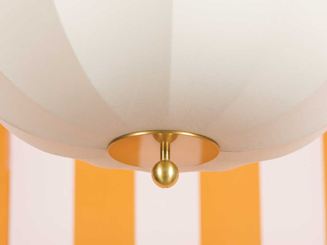 Mitzi Meshelle 1-Light Aged Brass Bowl Pendant