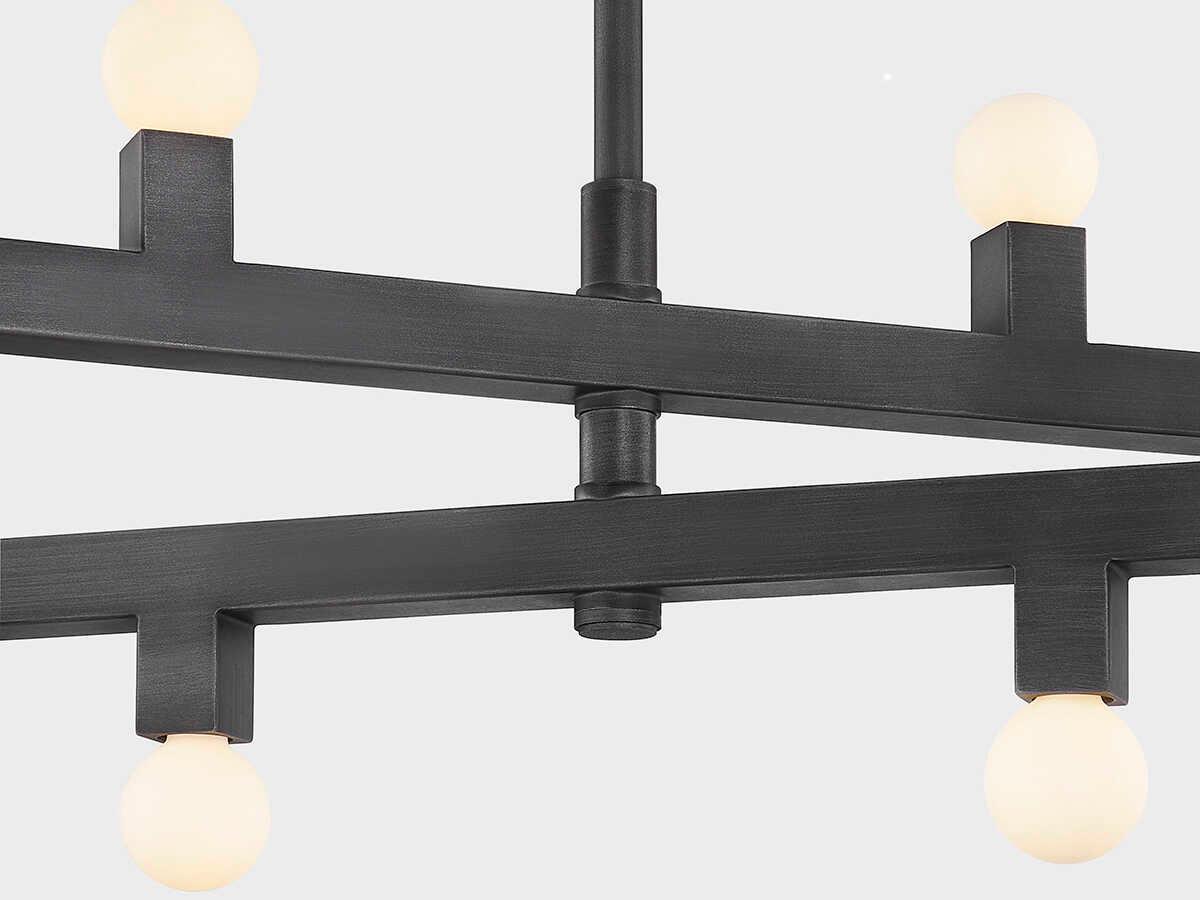 Mitzi Sutter 14-Light Graphite Gray Tiered Chandelier