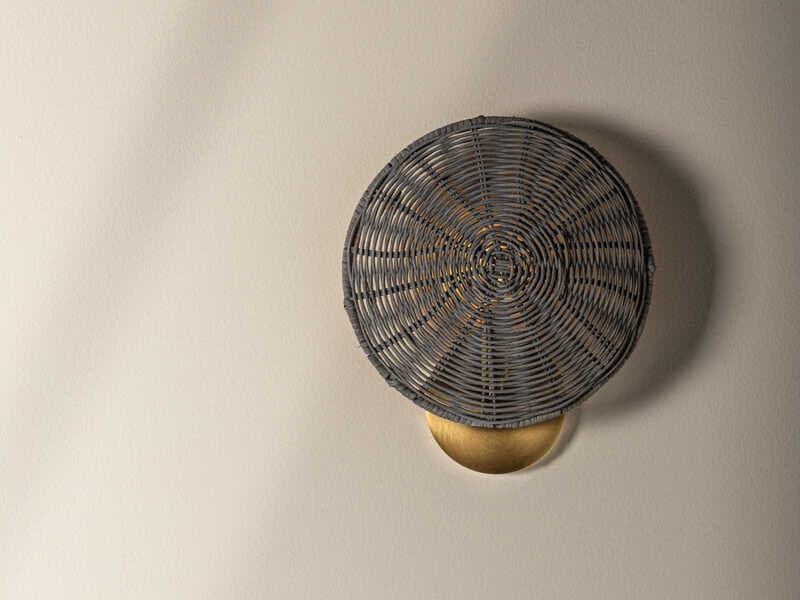 Mitzi Destiny 1-Light Aged Brass Wall Sconce