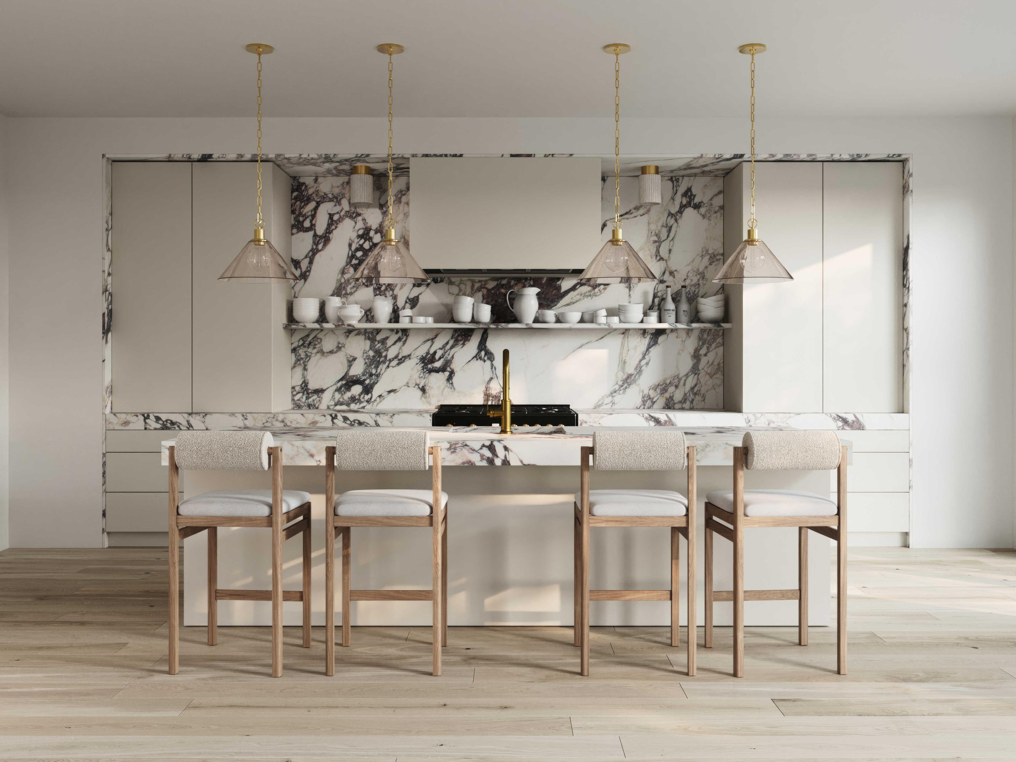 Mitzi Anniebee 1-Light Aged Brass Pendant