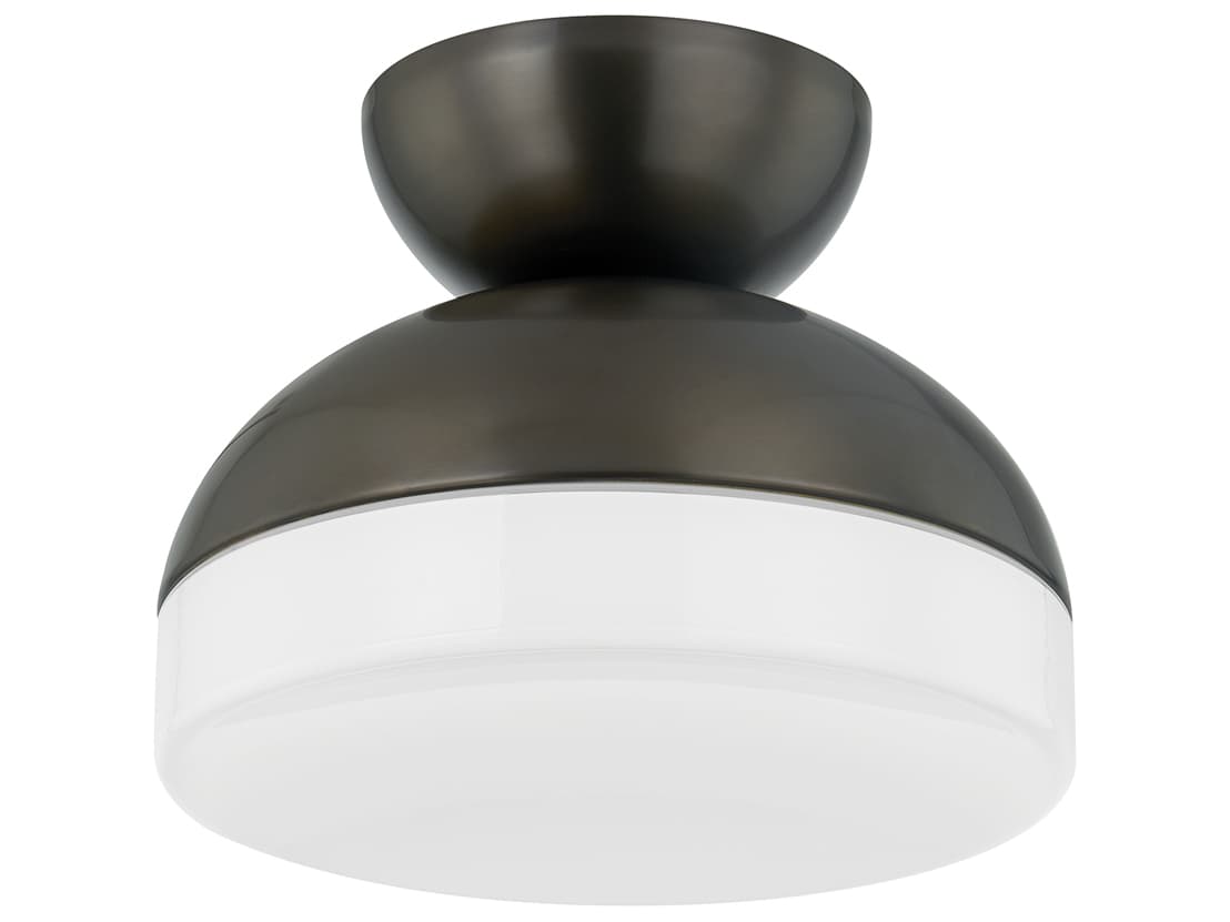 Mitzi Rue 1-Light True Bronze Flush Mount