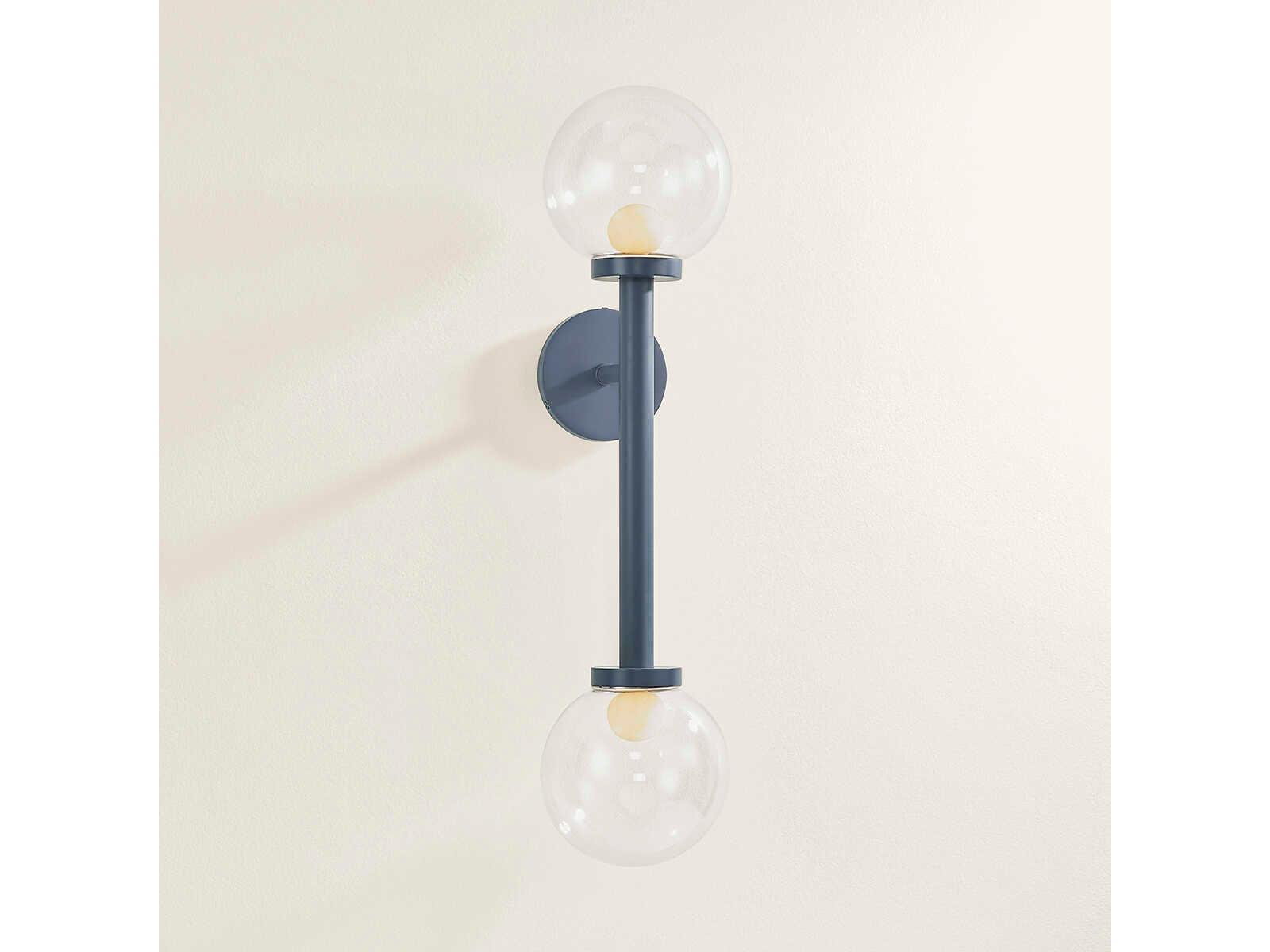 Mitzi Sia 2-Light Slate Blue Wall Sconce