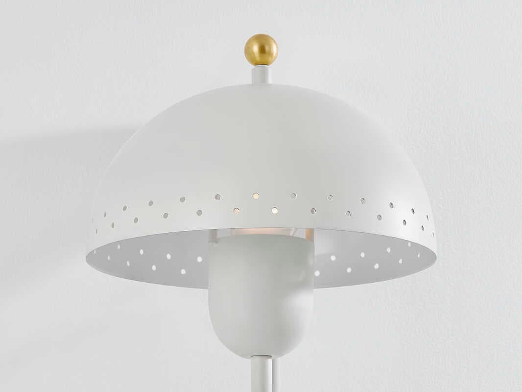 Mitzi Jojo 1-Light Aged Brass Soft White Wall Sconce