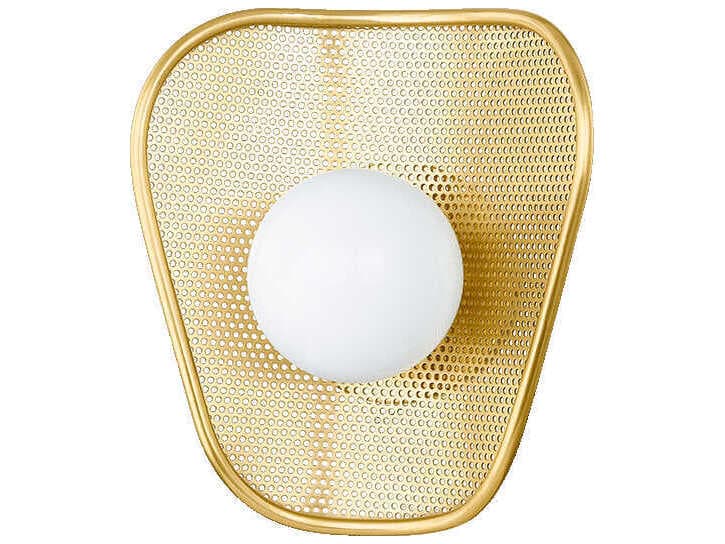 Mitzi Marta 1-Light Aged Brass Wall Sconce