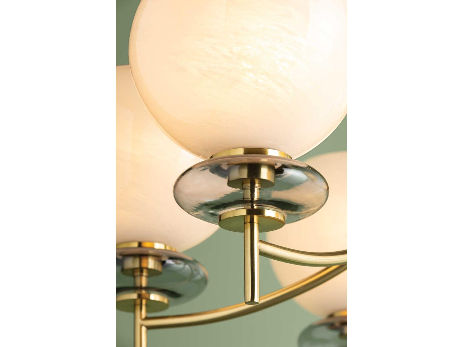 Mitzi Alexia 5-Light Aged Brass Chandelier