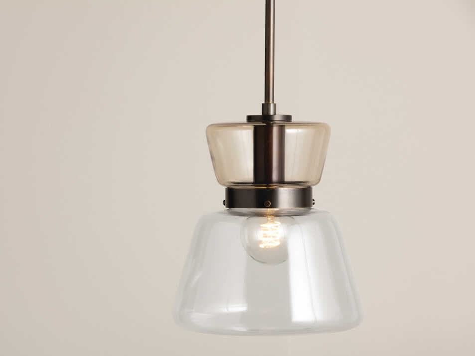 Mitzi Elodie 1-Light True Bronze Mini Pendant
