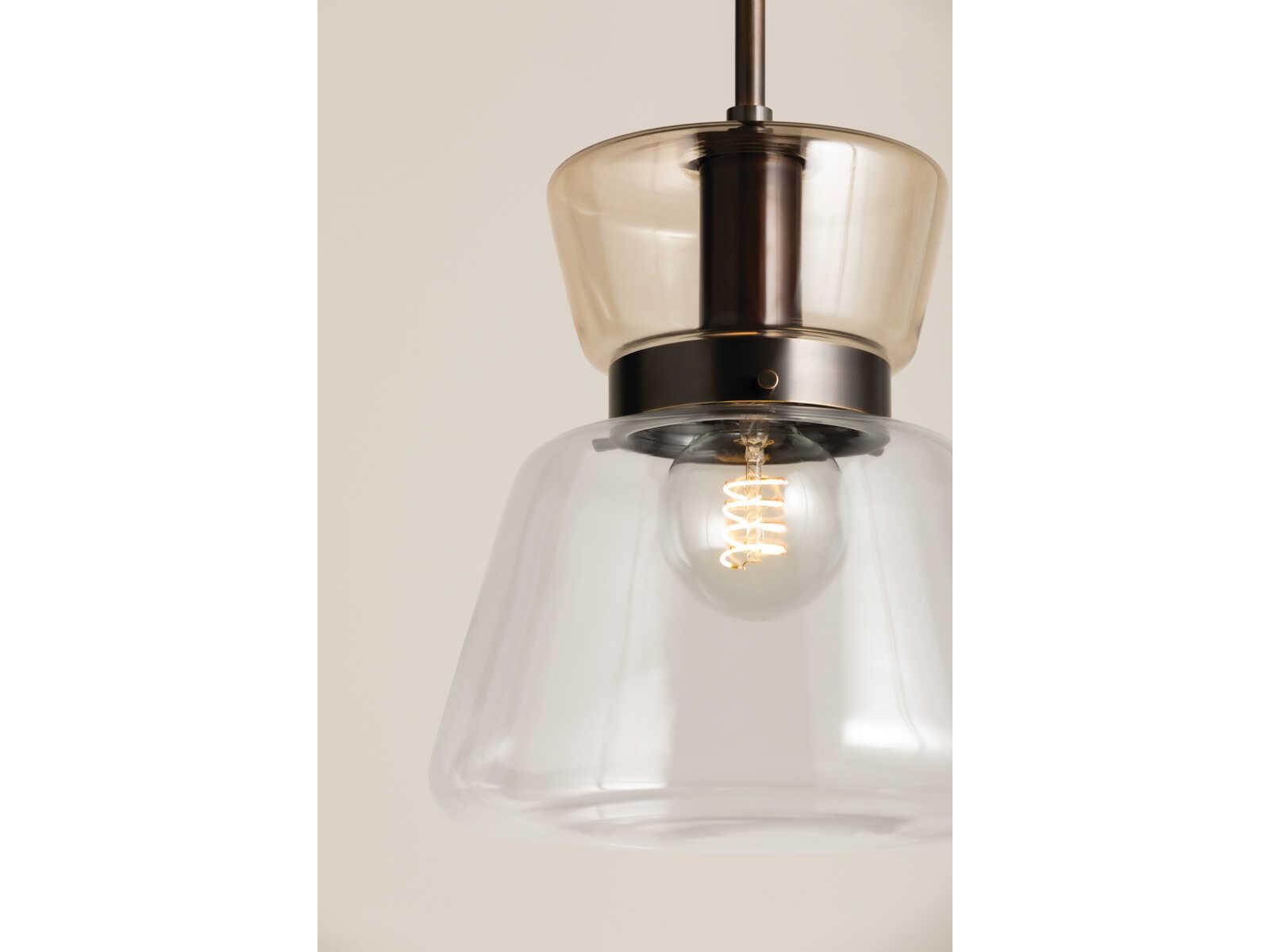 Mitzi Elodie 1-Light True Bronze Mini Pendant