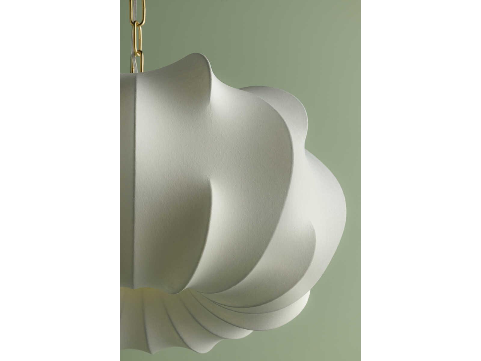 Mitzi Keilah 1-Light Aged Brass Pendant
