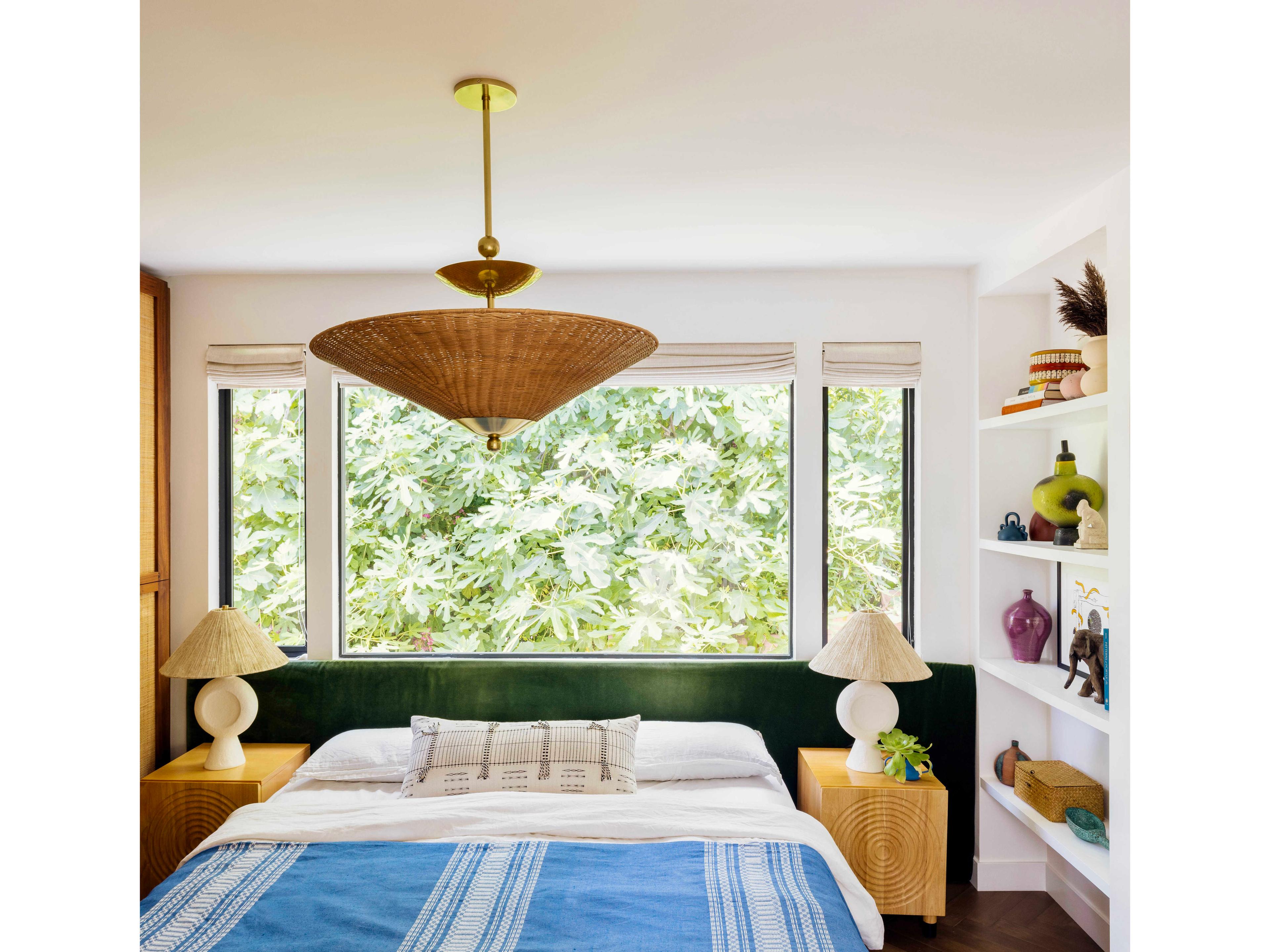 Mitzi Perilla 1-Light Aged Brass Geometric Pendant