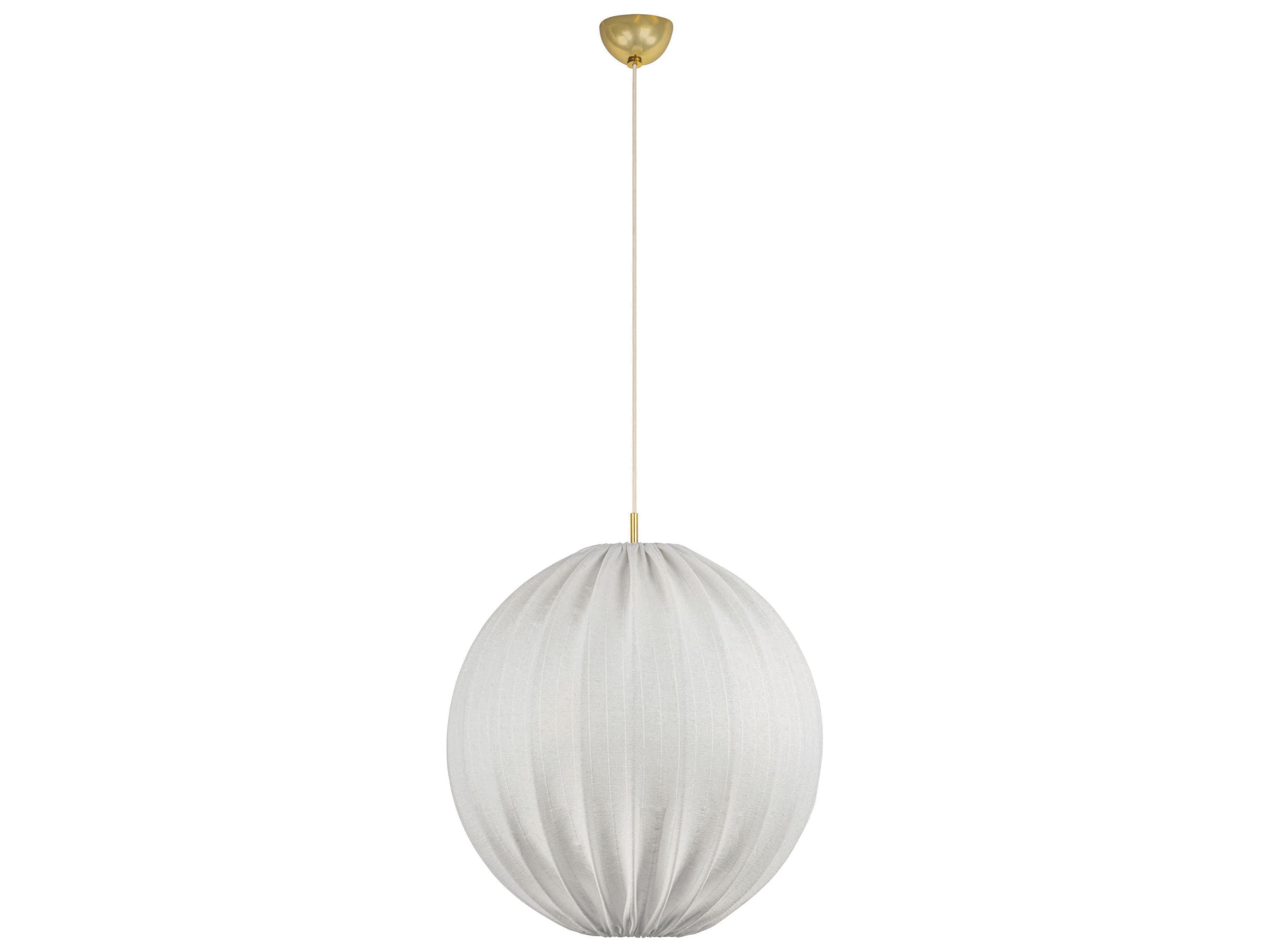 Mitzi Arabella 1-Light Aged Brass Pendant