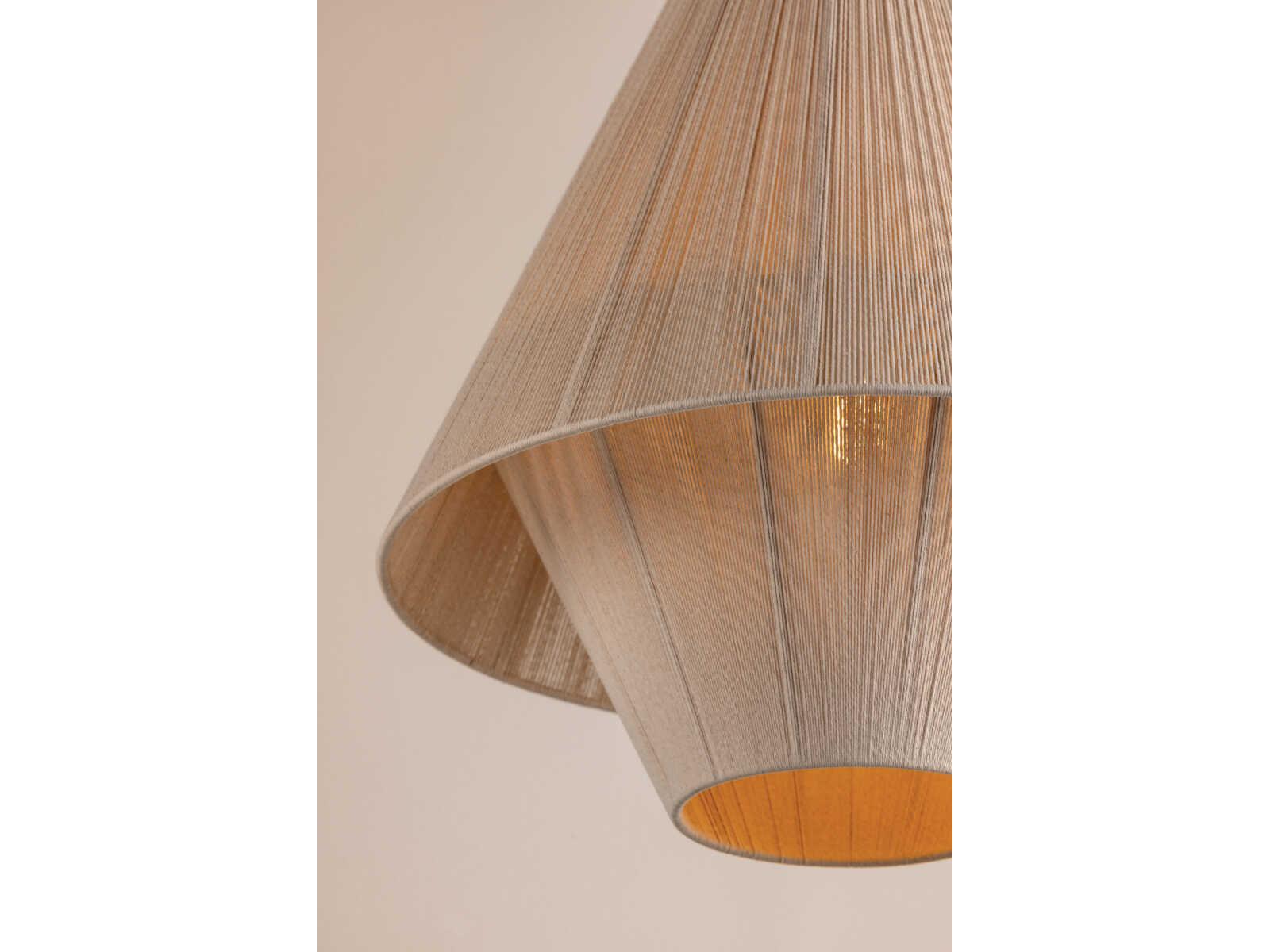 Mitzi Eleanor 1-Light Aged Brass Pendant