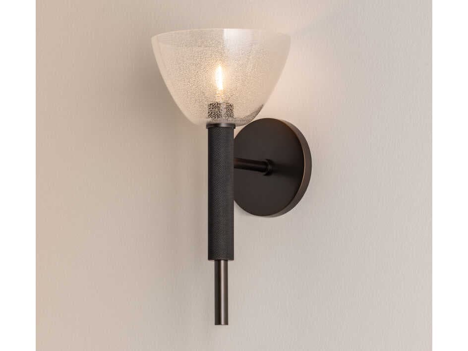 Mitzi Caraway 1-Light True Bronze Wall Sconce