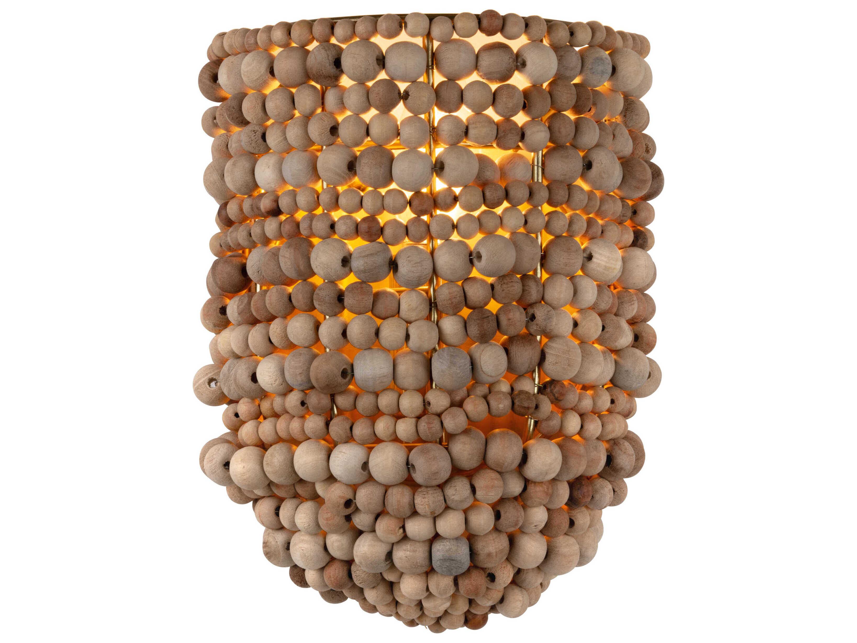 Mitzi Tiana 1-Light Aged Brass Wall Sconce