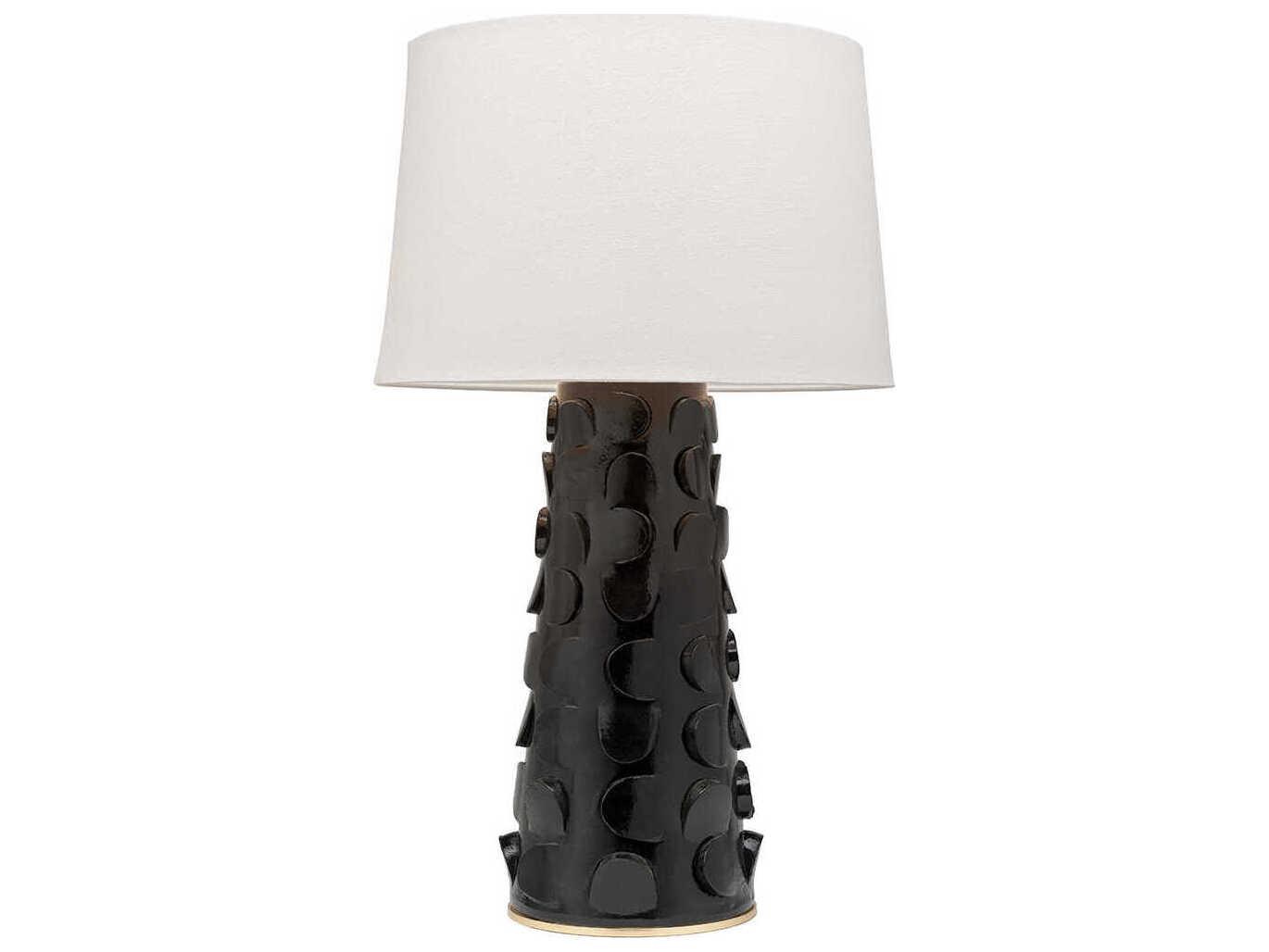 Mitzi Naomi Black Lustro Gold Leaf Combo Buffet Lamp
