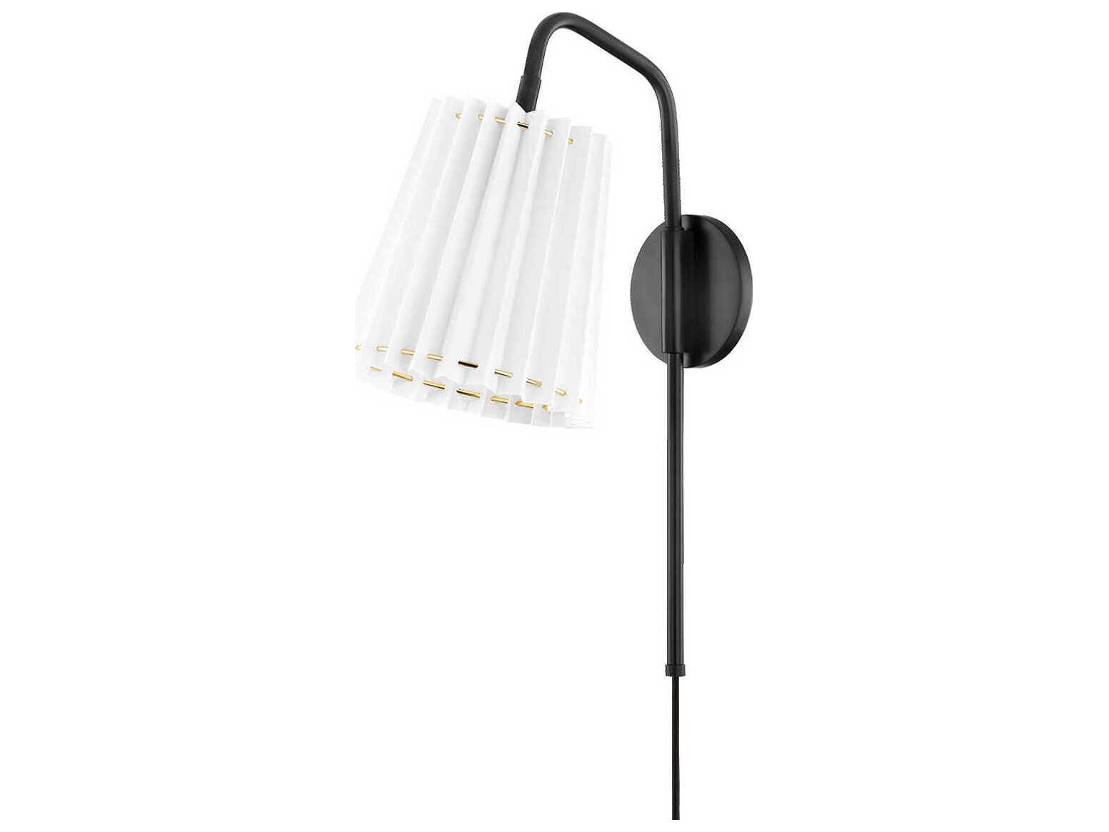 Mitzi Demi 1-Light Soft Black Wall Sconce