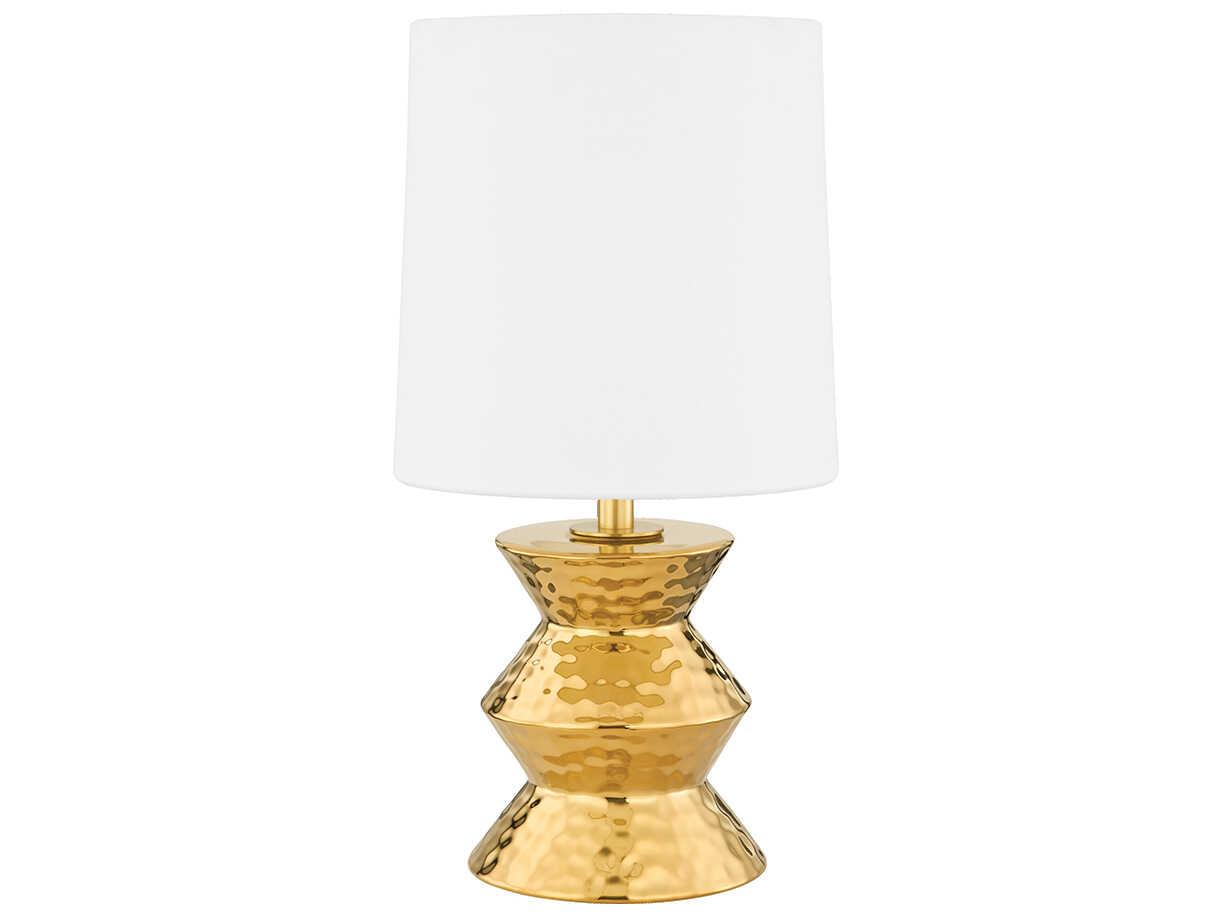 Mitzi Zoe Aged Brass Table Lamp